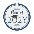 Class of 2026 Navy Blue Graduation Photo