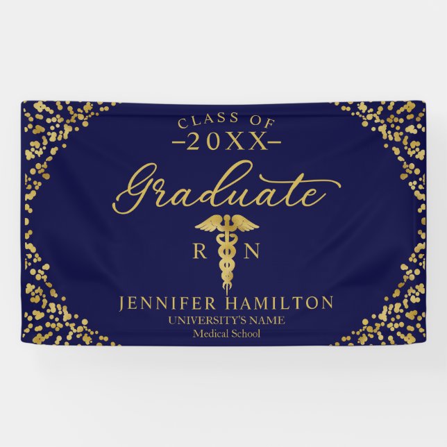 Class of 2026 Nursing School RN BSN Banner (Horizontal)