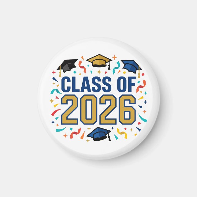 Class of 2026 Party Magnet (Front)