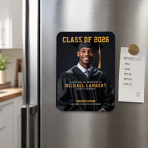 Class of 2026 Photo Announcement Magnet