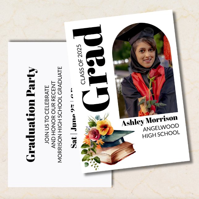 Class of 2026 Photo Grad Party Invitation (Creator Uploaded)