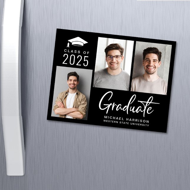 Class of 2026 Photo Graduation Magnet Announcement (Creator Uploaded)