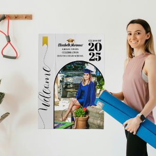 Class of 2026 Photo Graduation Wall Decal - Custom