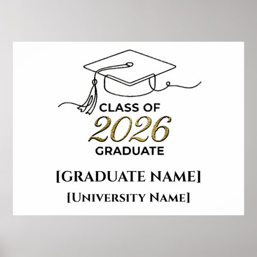 Class of 2026 Poster / Póster Graduación