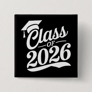Class Of 2026 Proud Graduate Graduation Button