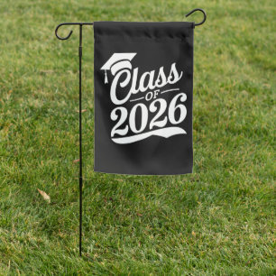 Class Of 2026 Proud Graduate Graduation Garden Flag