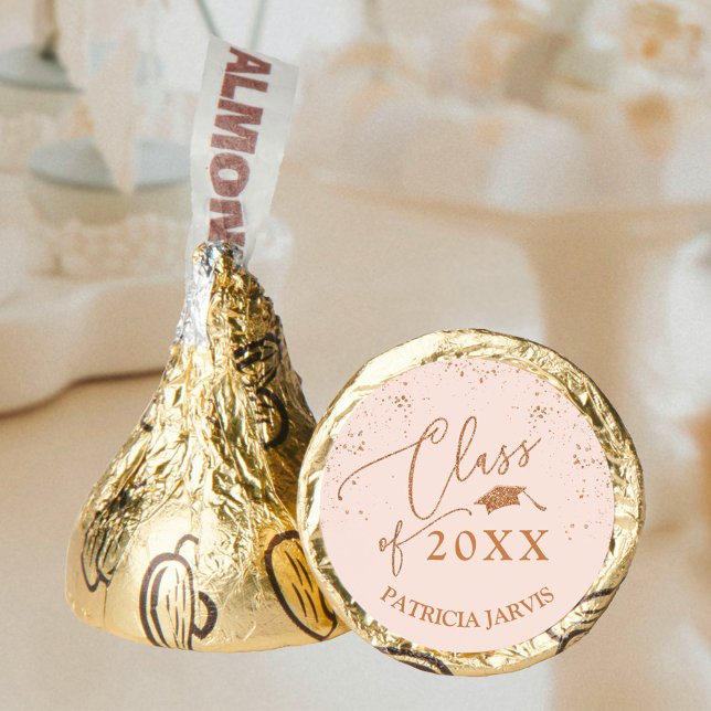 Class of 2026 Rose Gold Grad Hershey®'s Kisses® (Creator Uploaded)