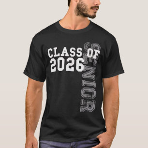 Class of 2026 Senior 2026 Graduation 2025 Student  T-Shirt