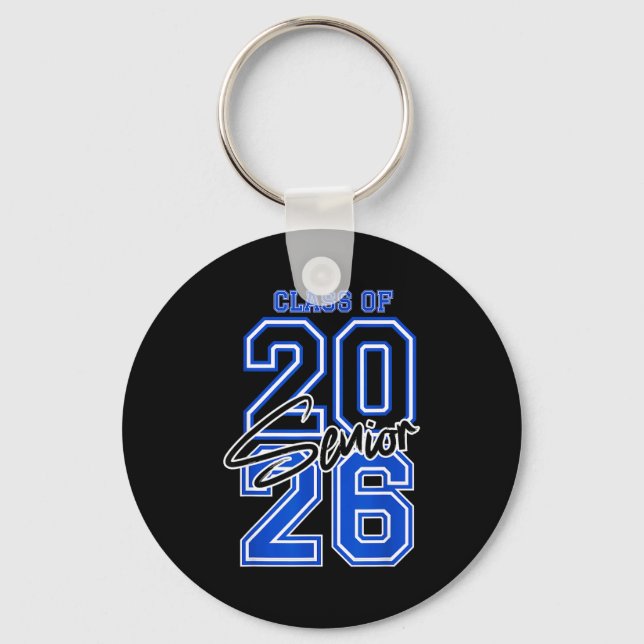 Class of 2026 senior - 2026 graduation  keychain (Front)