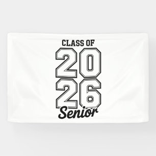 Class Of 2026 Senior 26 Graduation Graduate Banner