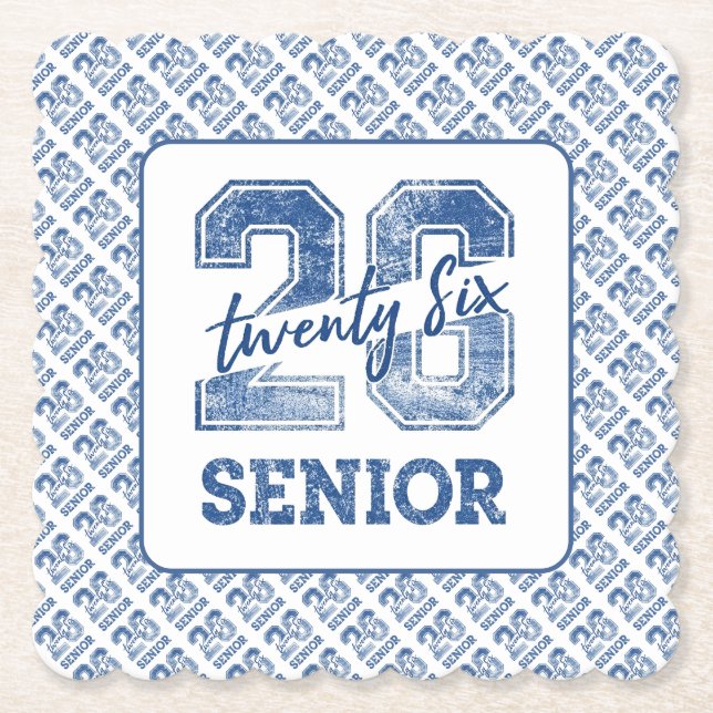 Class of 2026 Senior Paper Coaster (Front)