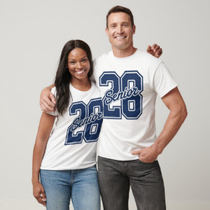 Class of 2026 Senior Pride Typography T-Shirt