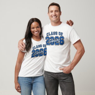 Class of 2026 Senior Pride Typography T-Shirt