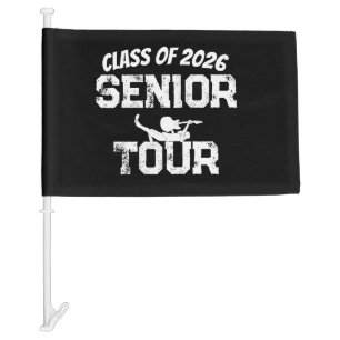 Class of 2026 Senior Year Tour Car Flag