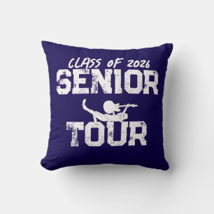 Class of 2026 Senior Year Tour Throw Pillow