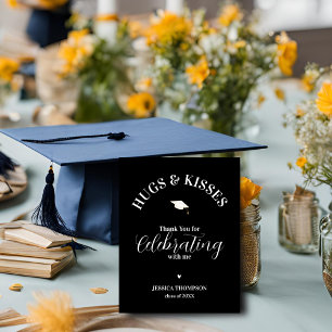 Class of 2026 Thank you Hugs & Kisses Graduation Enclosure Card