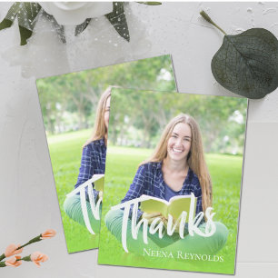 Class of 2026 Typography Graduation Thank you 