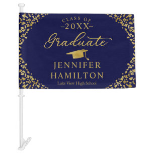 Class of 2026 University & High School Parade Car Flag