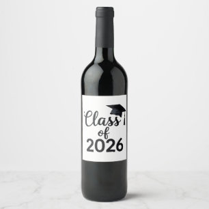 Class Of 2026 Wine Label
