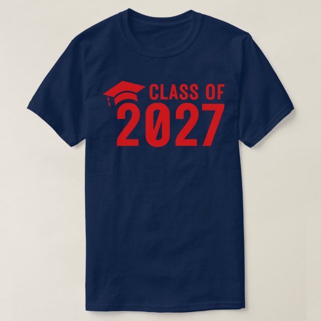 Class of 2027 13 T-Shirt (Design Front)