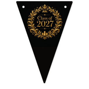 Class of 2027 bunting flags