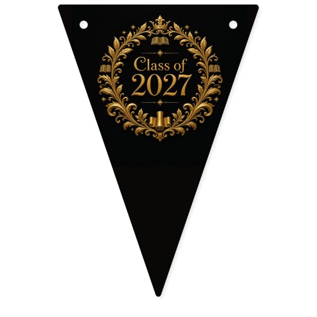 Class of 2027 bunting flags (Fourth Flag)