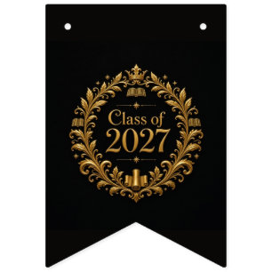 Class of 2027 bunting flags