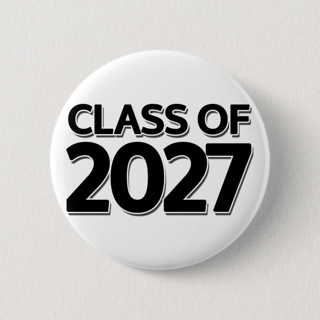 Class of 2027 button (Front)