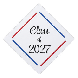 Class of 2027 graduation cap topper