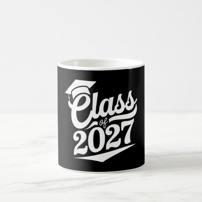 Class Of 2027 Graduation Graduate Coffee Mug (Center)