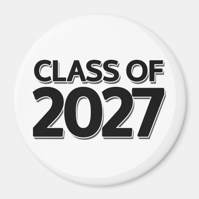 Class of 2027 magnet (Front)