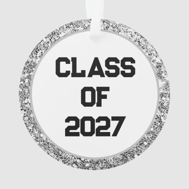 Class of 2027 ornament (Back)