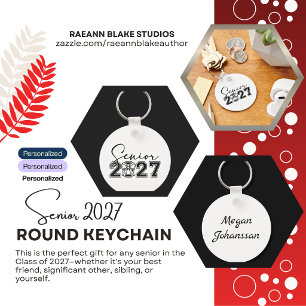 Class of 2027 Personalized Keychain