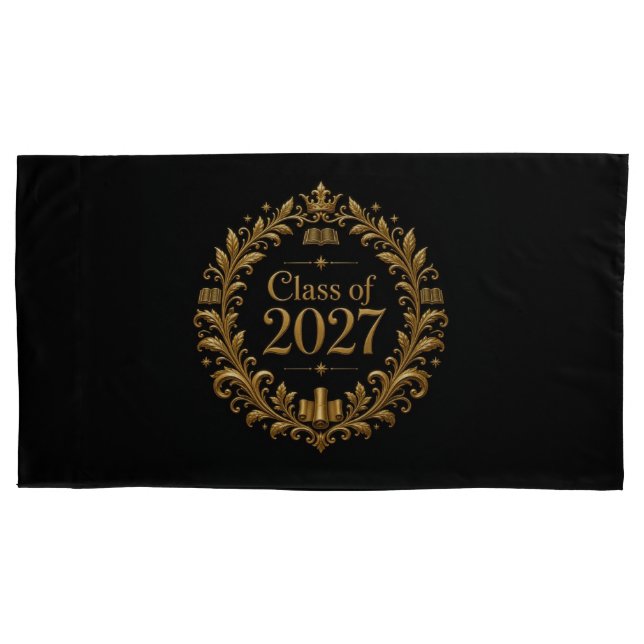 Class of 2027 pillow case (Front)