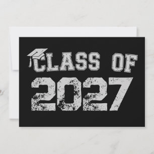 Class Of 2027 Senior Graduation 2026 Graduate Invitation