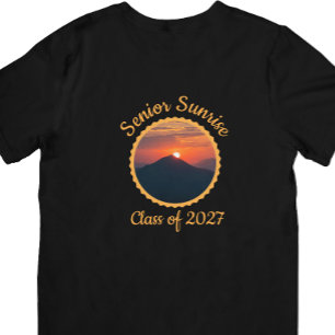 Class of 2027 Senior Sunrise T-Shirt