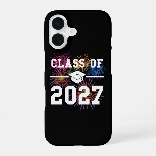 Class Of 2027 Senior Year Iphone Case (Back)
