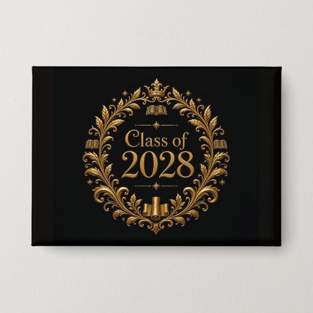 Class of 2028 button (Front)