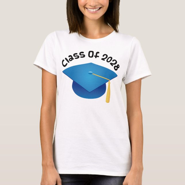 Class of 2028 Graduate Gift T-Shirt (Front)