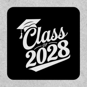 Class Of 2028 Proud Graduate Graduation Patch