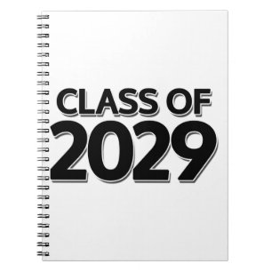 Class of 2029 notebook