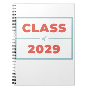 Class of 2029 notebook