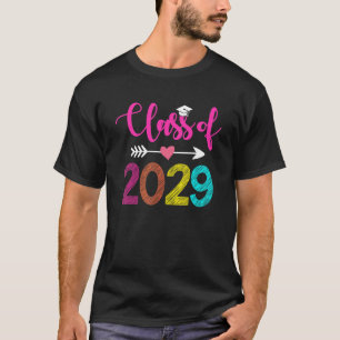 Class Of 2029 Pre K Graduate Preschool Graduation T-Shirt