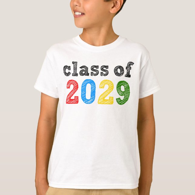 Class of 2029 T-Shirt (Front)