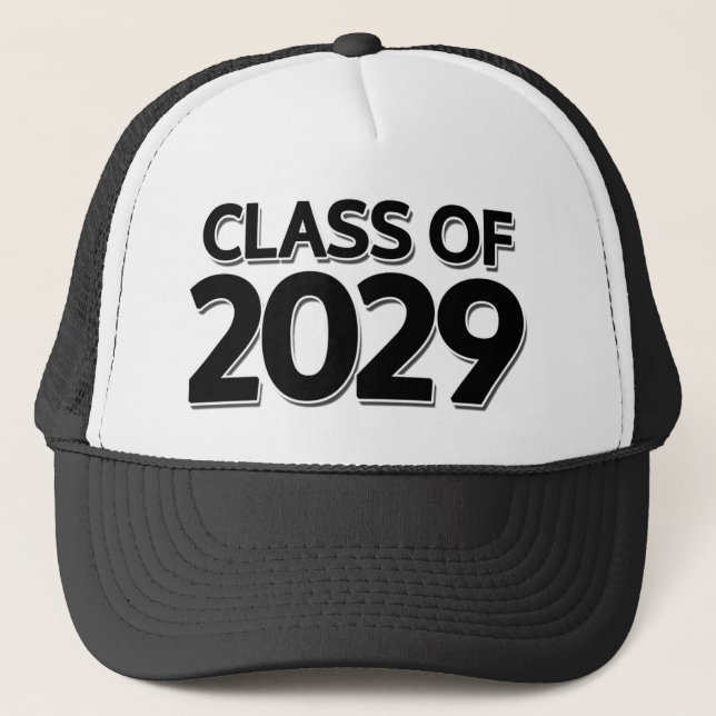 Class of 2029 trucker hat (Front)