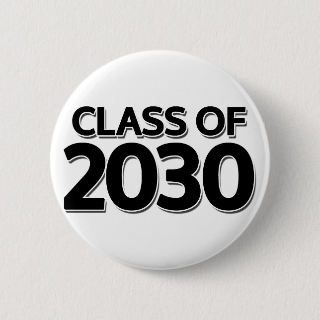 Class of 2030 button (Front)