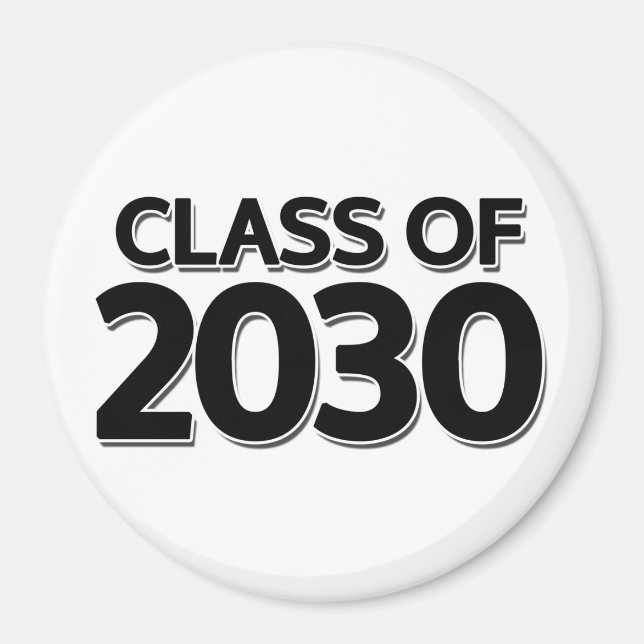 Class of 2030 magnet (Front)