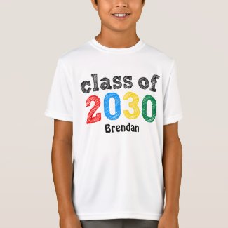 Class of 2030 Personalized T-Shirt