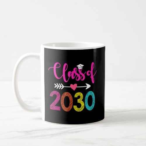 Class Of 2030  Pre K Graduate Preschool Graduation Coffee Mug