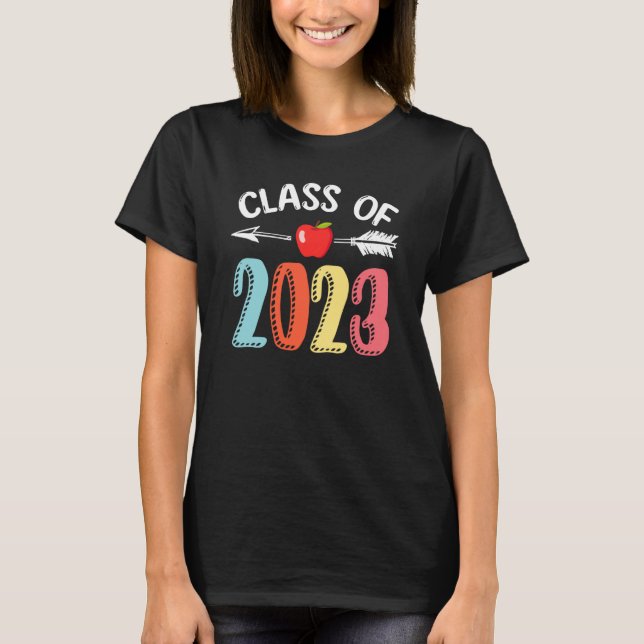 Class Of 2030 Pre K Graduate Preschool Graduation T-Shirt (Front)